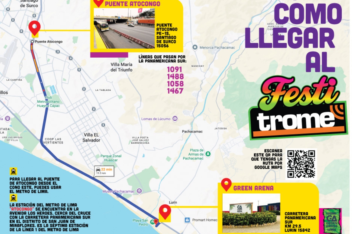 Cómo llegar al FestiTrome