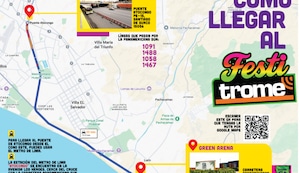 FestiTrome 2025: Todas las rutas para llegar al Green Arena de Lurín