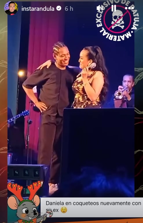 Daniela Darcourt le propone a Waldir Felipa tomar un lonche navideño, pero público lo interpreta en doble sentido.