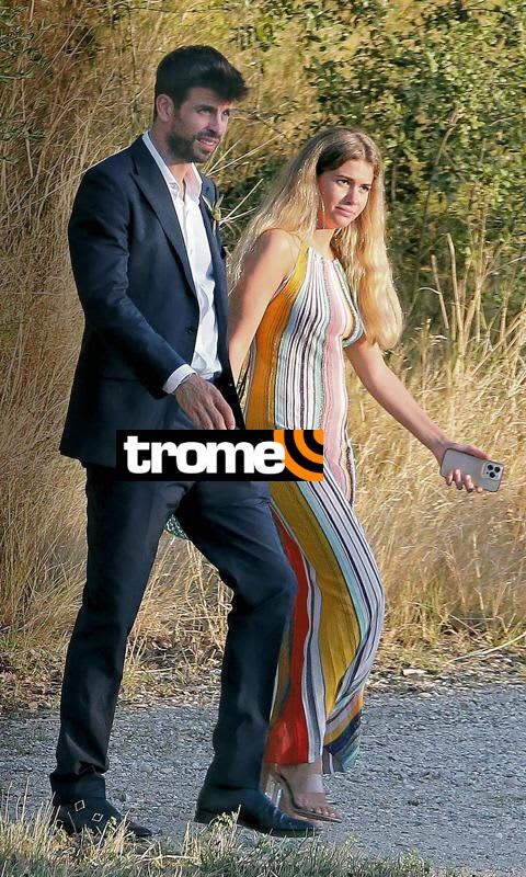 Piqué y su nueva novia Clara Chía ya no se esconden más. Foto: Revista Hola.