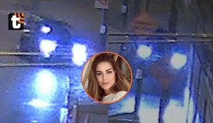 ¡Cámara captó el accidente! El preciso instante en que la camioneta de Laura Spoya invade carril contrario y se estrella contra una pared en Surco