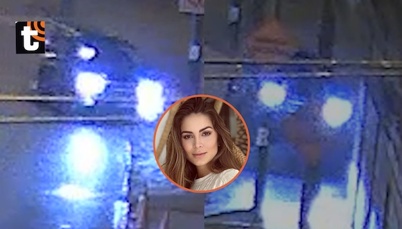 TROME - El preciso instante en que la camioneta de Laura Spoya invade carril contrario y se estrella contra una pared