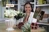 Georghyna Atelier Floral: hacía ramos para sus amigas y hoy envía bouquets de novia al extranjero