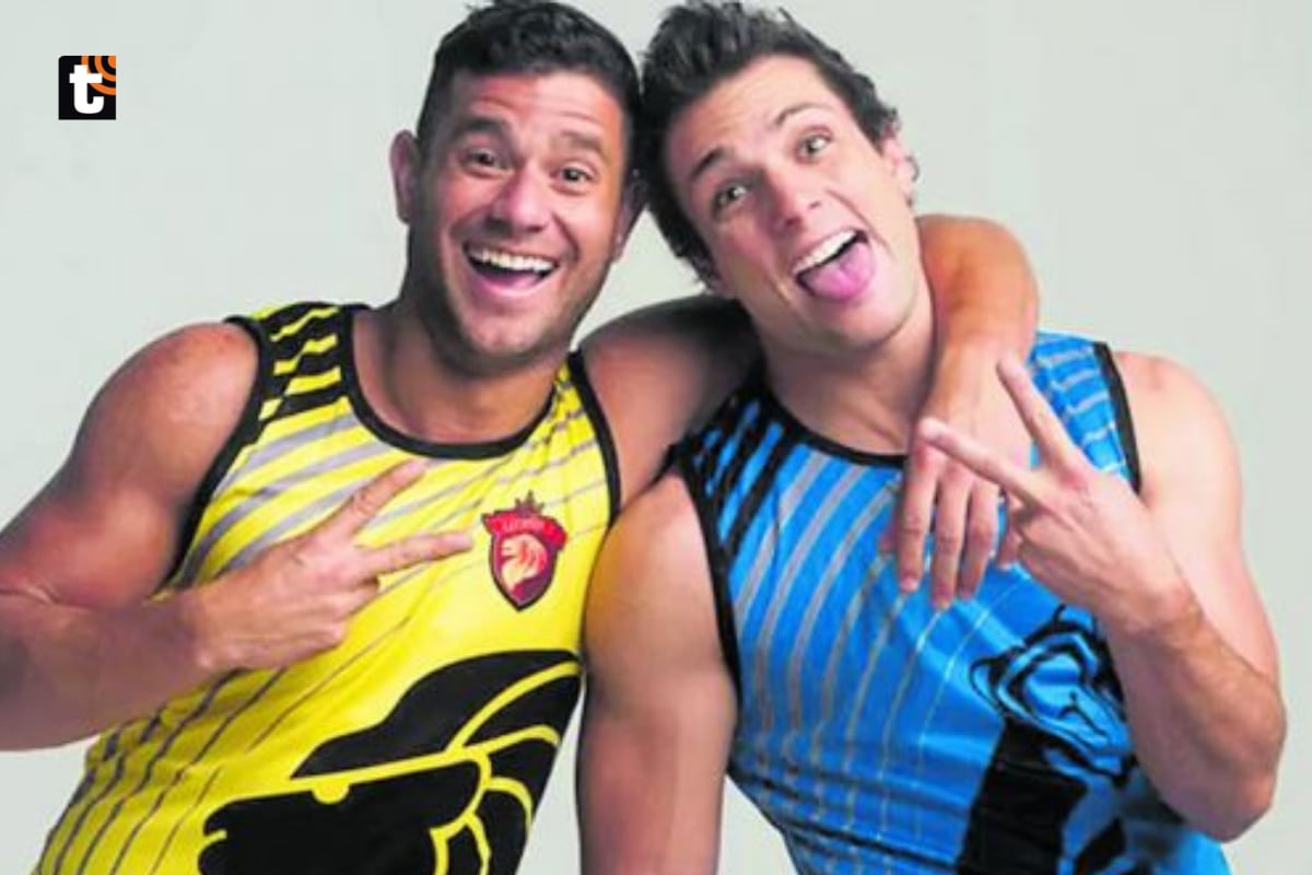 Yaco y Nicola en 'Esto es guerra'.