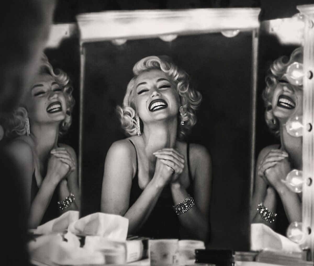 Así se ve Ana de Armas en "Blonde", película que abordará la vida Marilyn Monroe (Foto: Netflix)