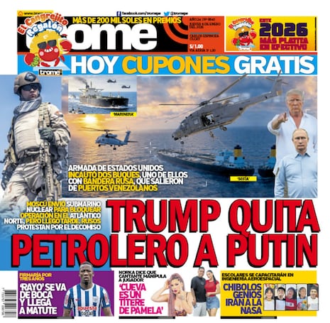 TRUMP QUITA PETROLERO A PUTIN