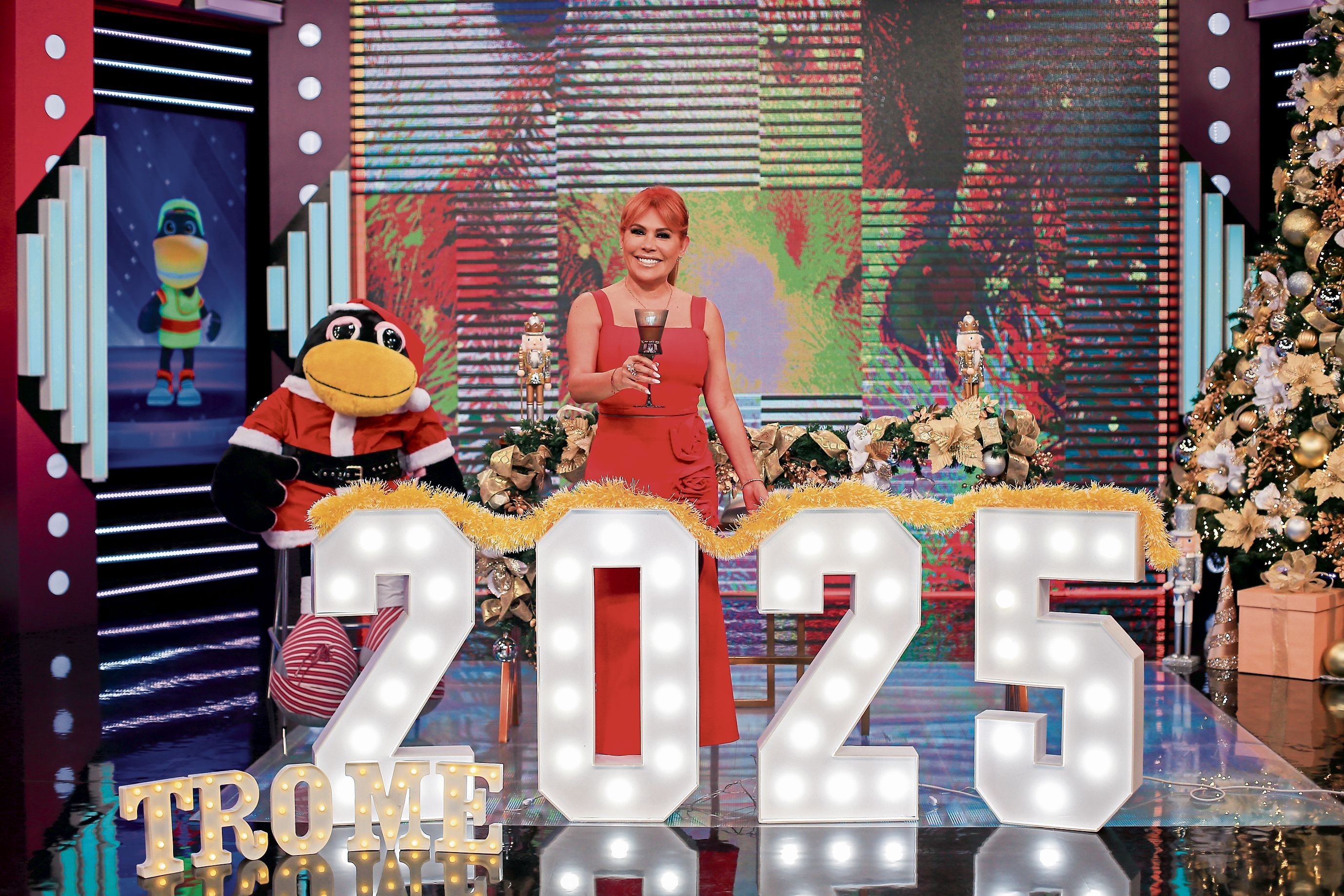 “Quiero desearle a todos los lectores del diario Trome un buen 2025. Un gran abrazo para todos, que haya mucha salud y amor en sus vidas”, nos dijo la ‘Urraca’. Foto: Lenin Tadeo