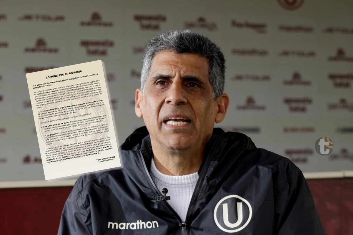 Álvaro Barco es el principal señalado por la Trinchera Norte (Foto: GEC)