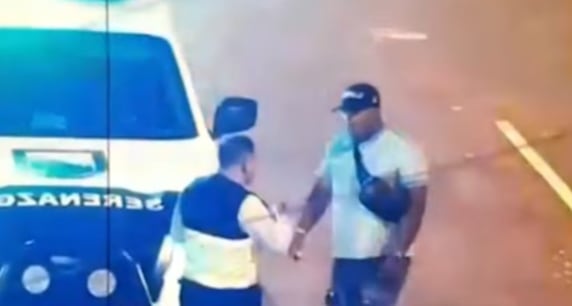 Sereno de Lince es agredido por parqueador