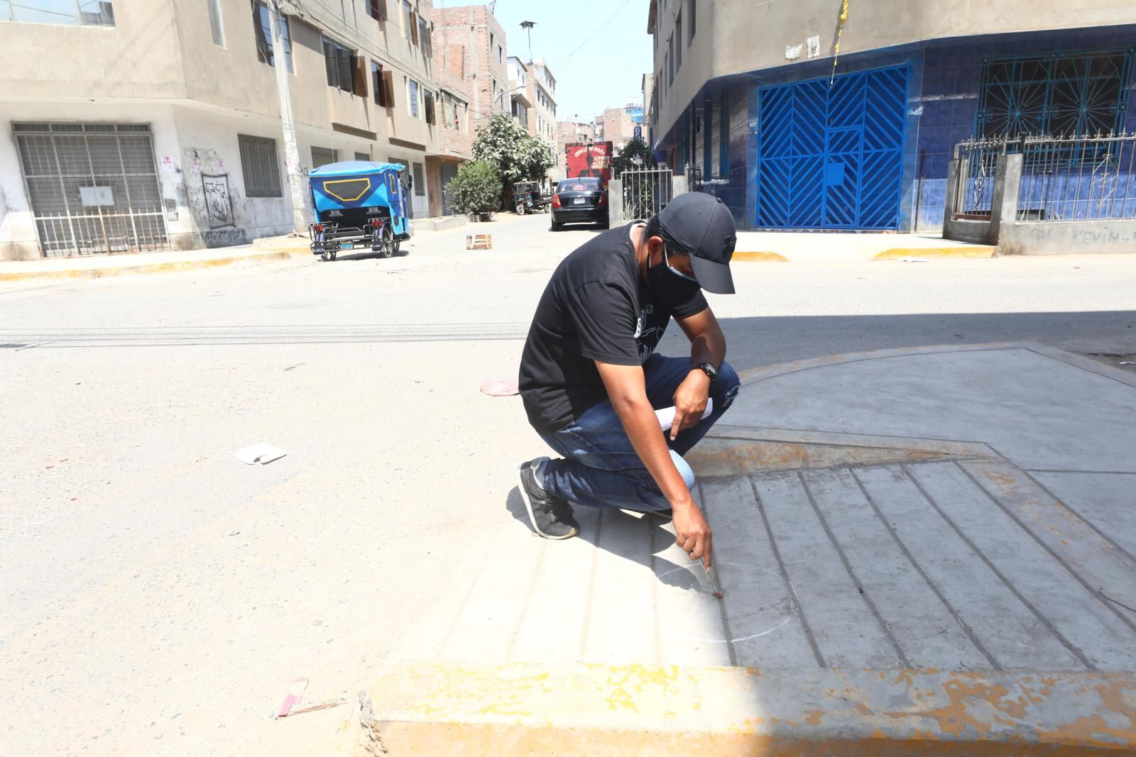 El hecho, que fue grabado por los autores, ocurrió a media cuadra de la casa de la víctima. | Foto: Gonzalo Córdova