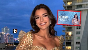 Tati Calmell sorprende con su respuesta al estilo Miss Universo: “Reina de lujo”, la aplauden en Telemundo | VIDEO