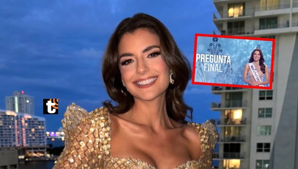 TROME - Tati Calmell sorprende con su respuesta al estilo Miss Universo