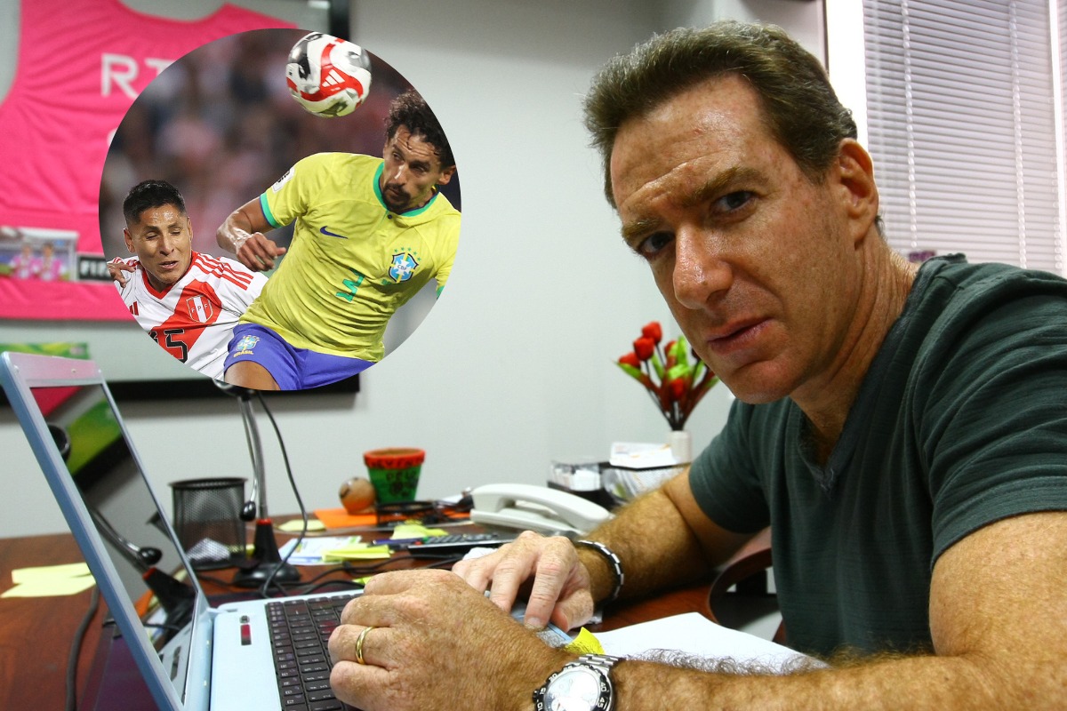 Eddie Fleischman salió en defensa de Ruidíaz, a quien se señala como responsable del gol de Brasil.