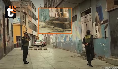 ¡Callao bajo fuego! Sujeto lanza bomba molotov en el ‘Pasaje de la Salsa’ y huye tras sembrar el terror
