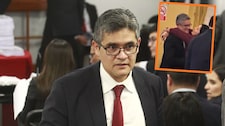 José Domingo Pérez es captado abrazando a misteriosa jovencita en el Hotel Bolívar | VIDEO