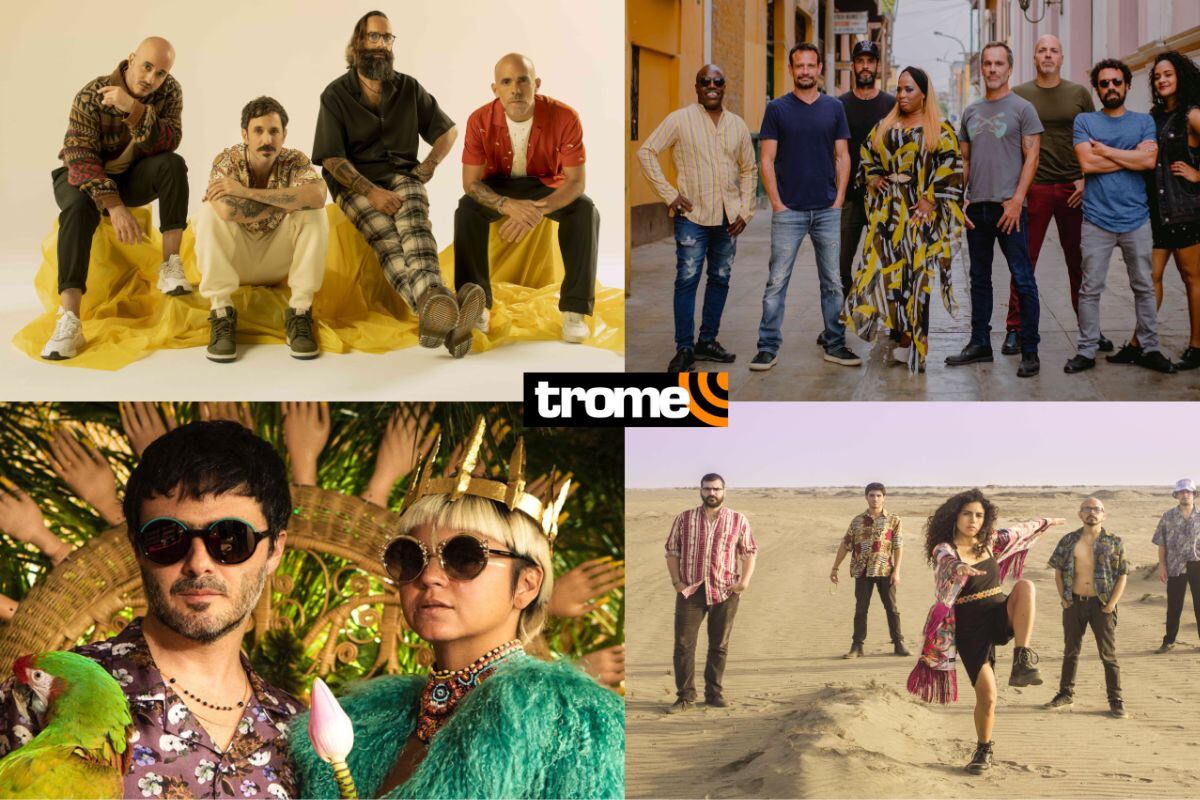 Cultura Profética, Novalima, Bomba Estéreo y Hit La Rosa estarán en el Corona Sunsets Festival 2023. (Foto: Composición)