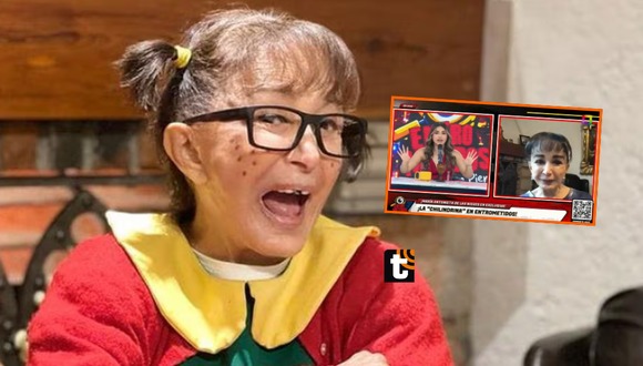 TROME - La Chilindrina ‘cuadra’ a conductores de ‘Entrometidos’ por aumentarle la edad: “Tengo 75 años, no 78″