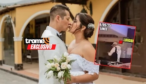 Luigui deja atrás su ‘ampay’ y se luce tranquilo junto a su esposa: “Nada perturba nuestra felicidad”