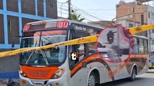 ¡Atacan a bus en Surco! Conductor de empresa Nueva América es baleado y pasajera se desmaya