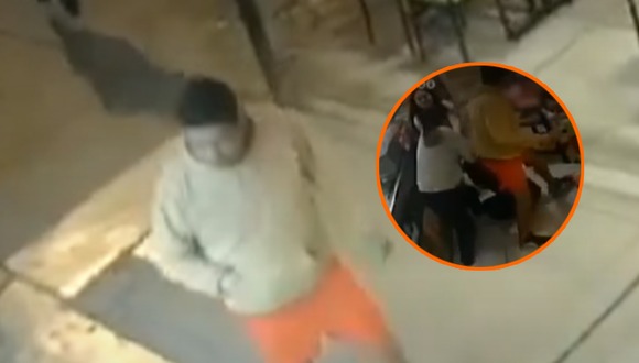 El agresor ingresó a un restaurante, lugar en donde se encontraba su víctima cenando.