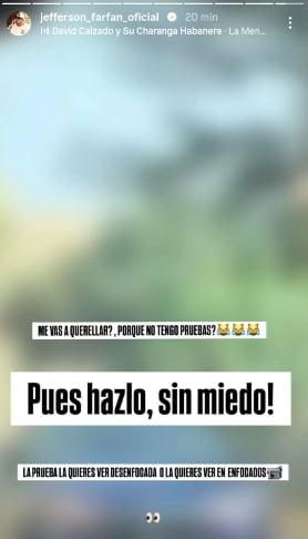 Jefferson Farfán no tiene miedo a posible querella de Magaly Medina