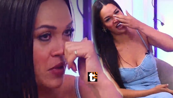 TROME - Angie Arizaga SE QUIEBRA al recordar emotivo momento: “Me puse a llorar”