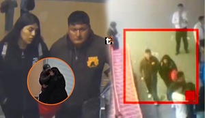 Imágenes de ‘Cuchillo’ huyendo del Perú: Abogada Liliana Pizán lo ayudó y casi se besan al despedirse