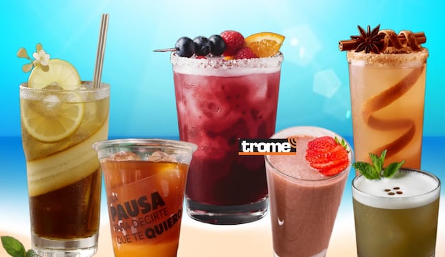 Prepara y disfruta estas ricas bebidas para refrescarte en esta temporada de fuerte calor. (Foto Compos. Isabel Medina /Trome).
