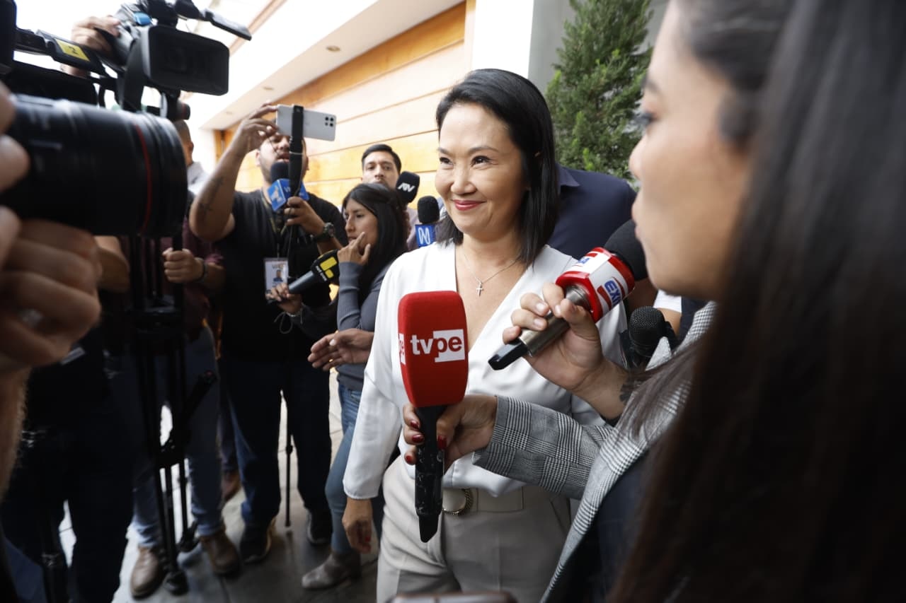 Keiko Fujimori no puede darse el lujo de fallar. (@photo.gec)