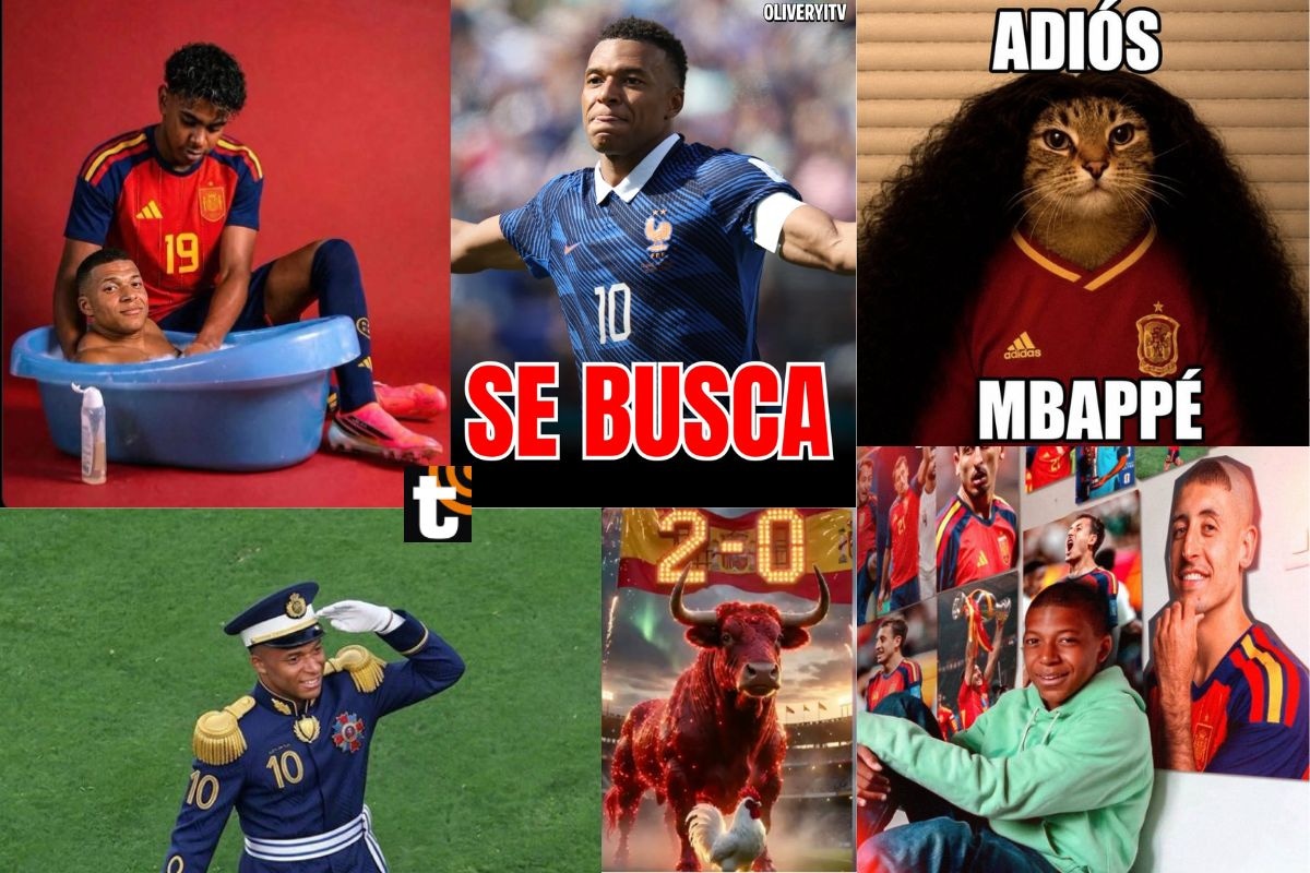 Mira los mejores memes de la derrota de Francia ante España. (Redes sociales)