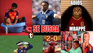 Memes de Kylian Mbappé y la derrota de Francia ante España en semifinales del Mundial 2026