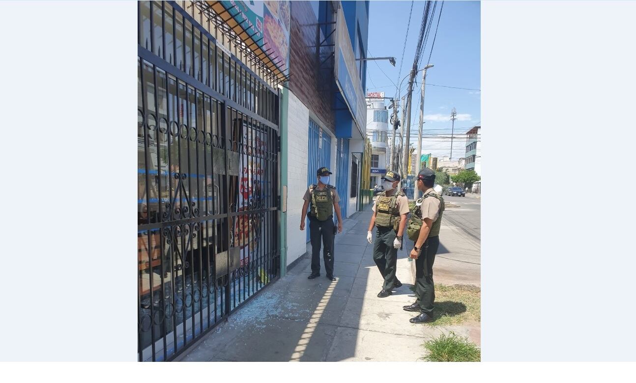 Delincuentes han robado cuatro veces en la pizzería 'Hermosilla' de Lince. | Foto: Difusión