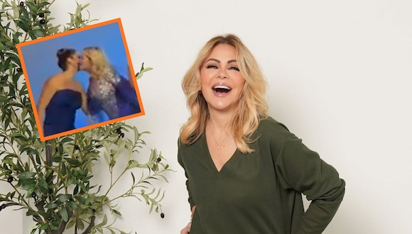 TROME | Gisela Valcárcel se saluda con un beso con Karla Tarazona en su presentación en Panamericana (Instarándula)