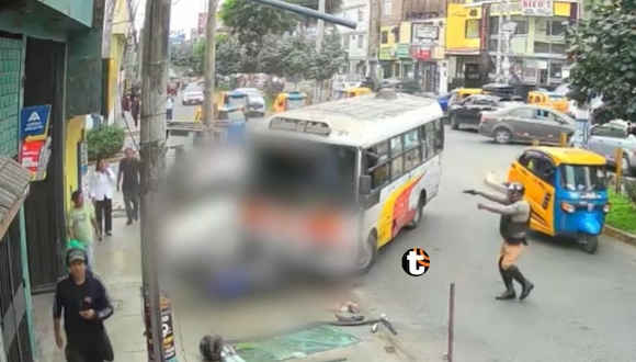 TROME | Chofer de cúster muere tras recibir balazo de agente en San Juan de Miraflores. Video: ATV