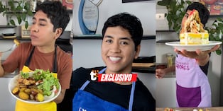 Chef arrasa en TikTok con recetas riquísimas que te resuelven la vida en la cocina. Foto: Composición / TikTok / Julio César Ayca.