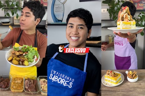 Julio César, el chef que arrasa en TikTok con recetas fáciles, económicas y deliciosas