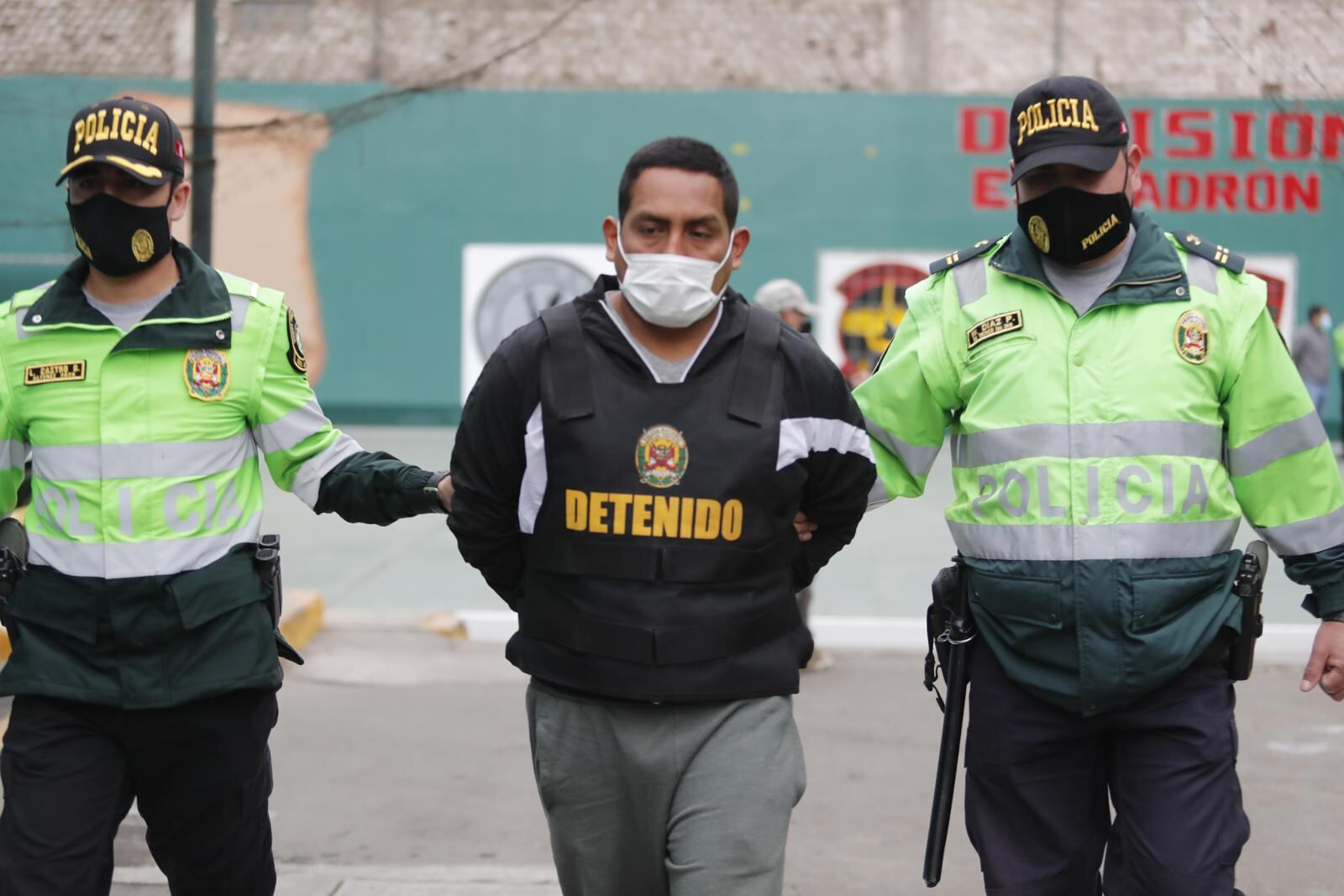 Detenido. | Foto: Joseph Ángeles