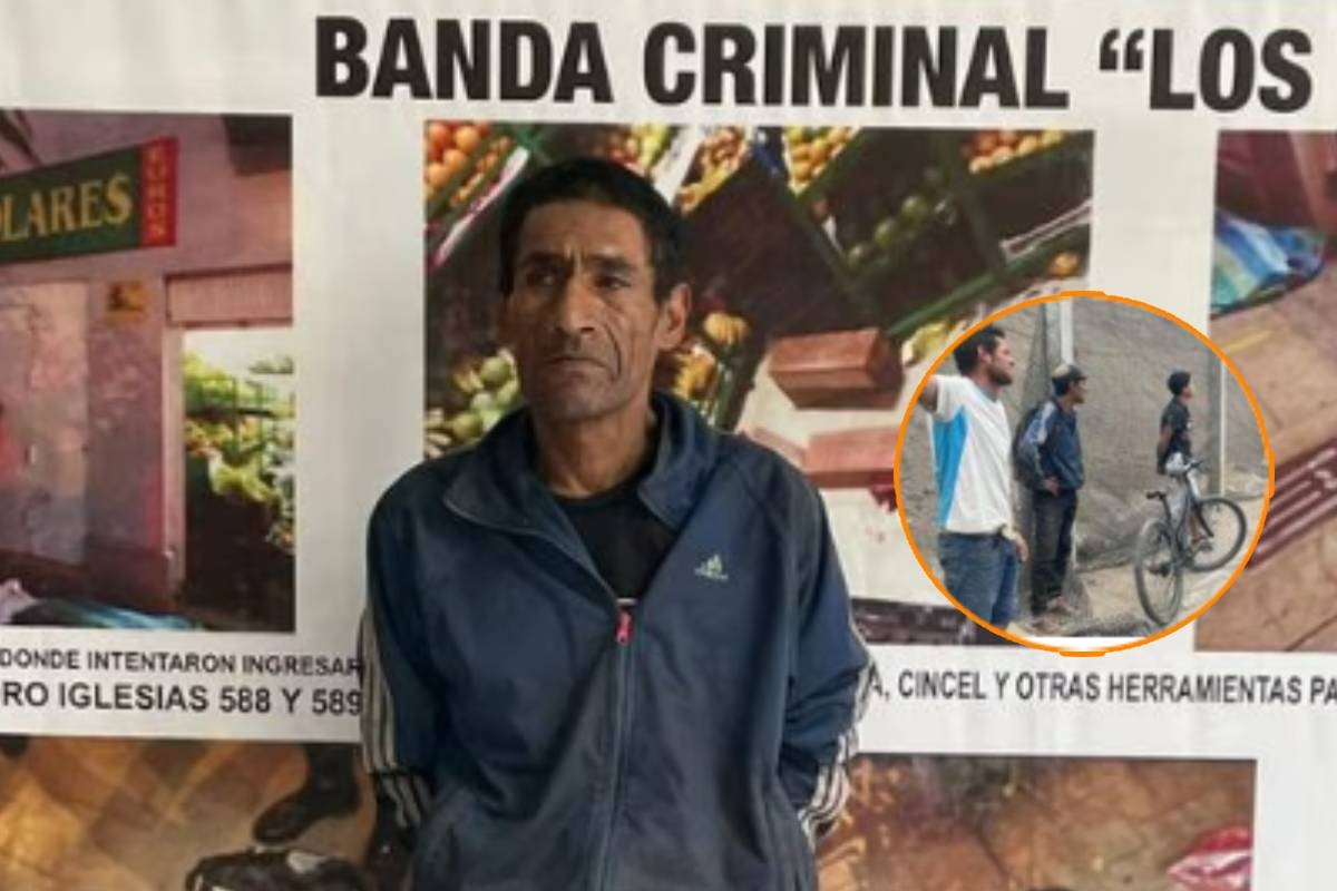 Alias 'Piernitas Pereira' fue detenido cuando robaba bicicleta en Chorrillos. | Composición: Diario Trome