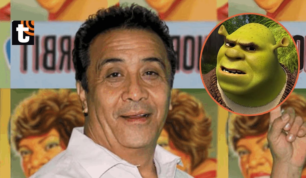 Alfonso Obregón no hará la voz de Shrek en la quinta entrega. (Redes )