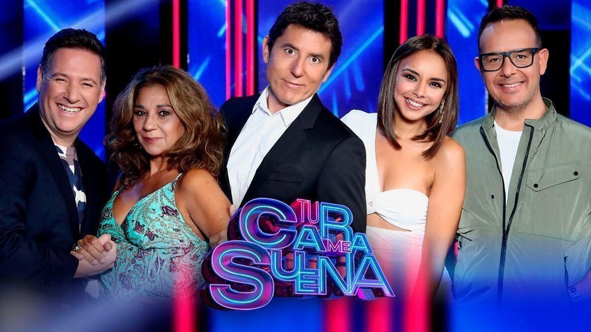 Andrea Guasch, Jadel, Merche, Alfred García y Miriam Rodríguez son los cinco finalistas de “Tu cara me suena 10” (Foto: Antena 3)