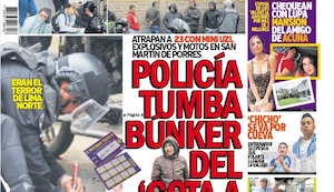 Portada Trome miércoles 14 de agosto del 2024