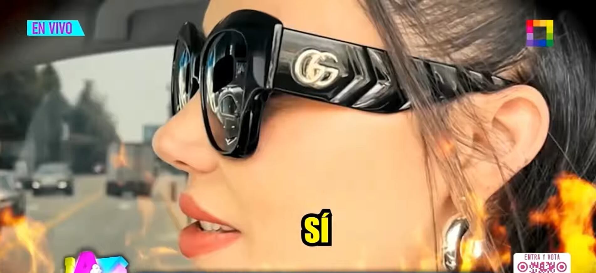 La conductora habló sobre la polémica que atravesó con Gustavo Salcedo y Christian Rodríguez. (Fuente: Willax)