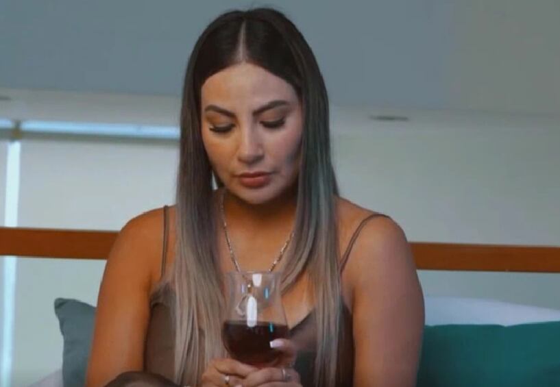 Pamela López ( Captura Magaly Tv)