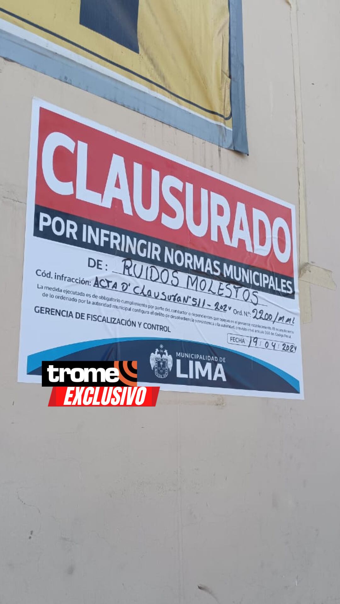 Municipalidad de Lima toma decisión de clausurar ‘Ultra Perú 2024′ a horas del inicio
