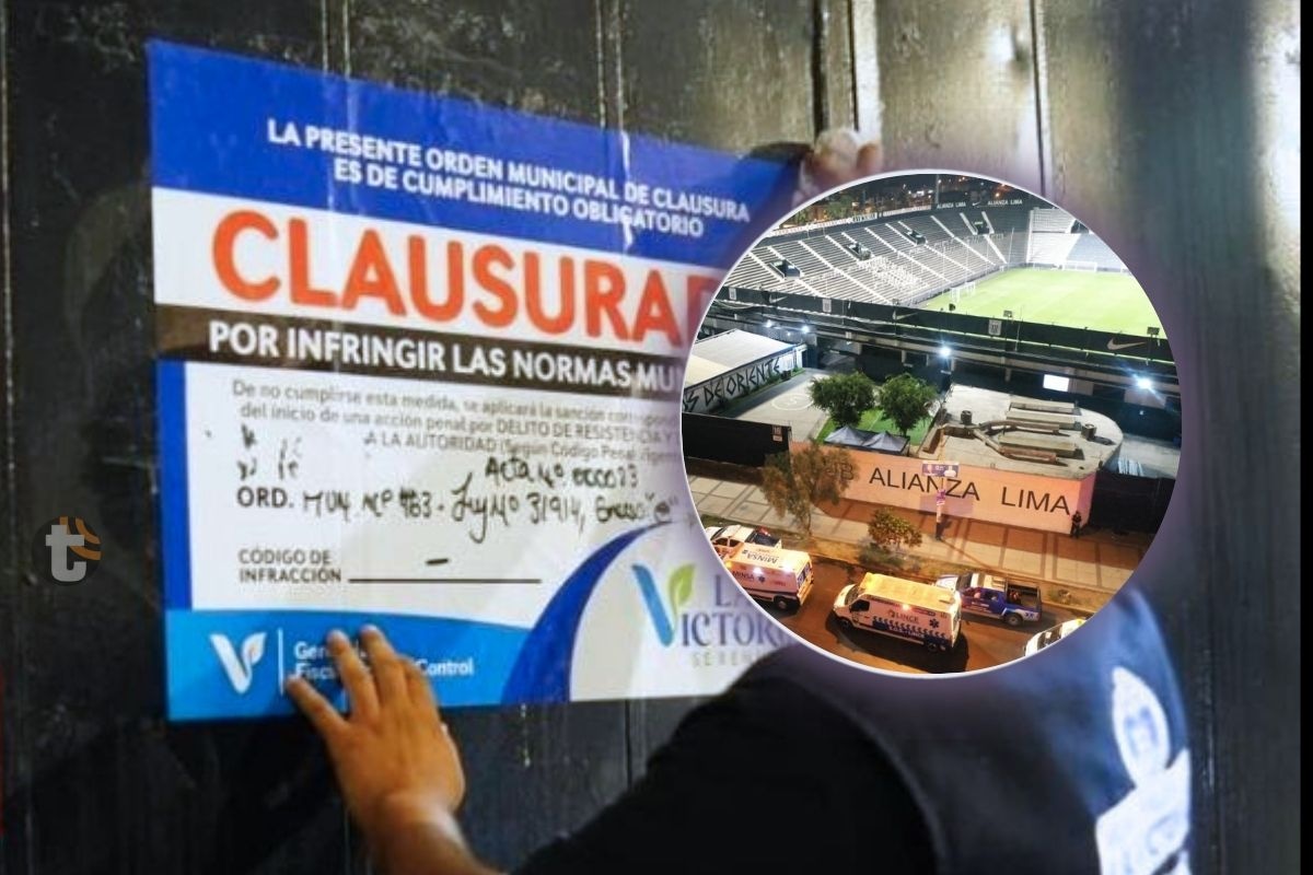 Allianza LIma no pudo levantar la clausura de Matute ante la Municipalidad de La Victoria (Foto: GEC)