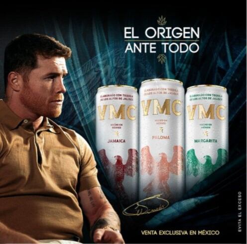 El boxeador también lanzó su marca de tequila (Foto: VMC / Instagram)