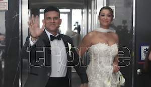 Karla y Christian hacen conmovedora petición a sus invitados como regalo de bodas: ¿qué solicitaron?