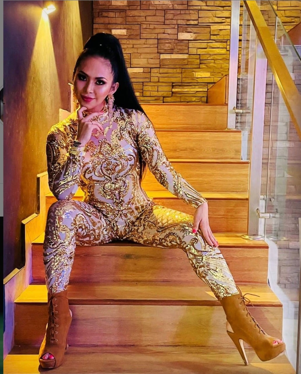 Linda Caba se siente feliz por el éxito del tema 'No sé'