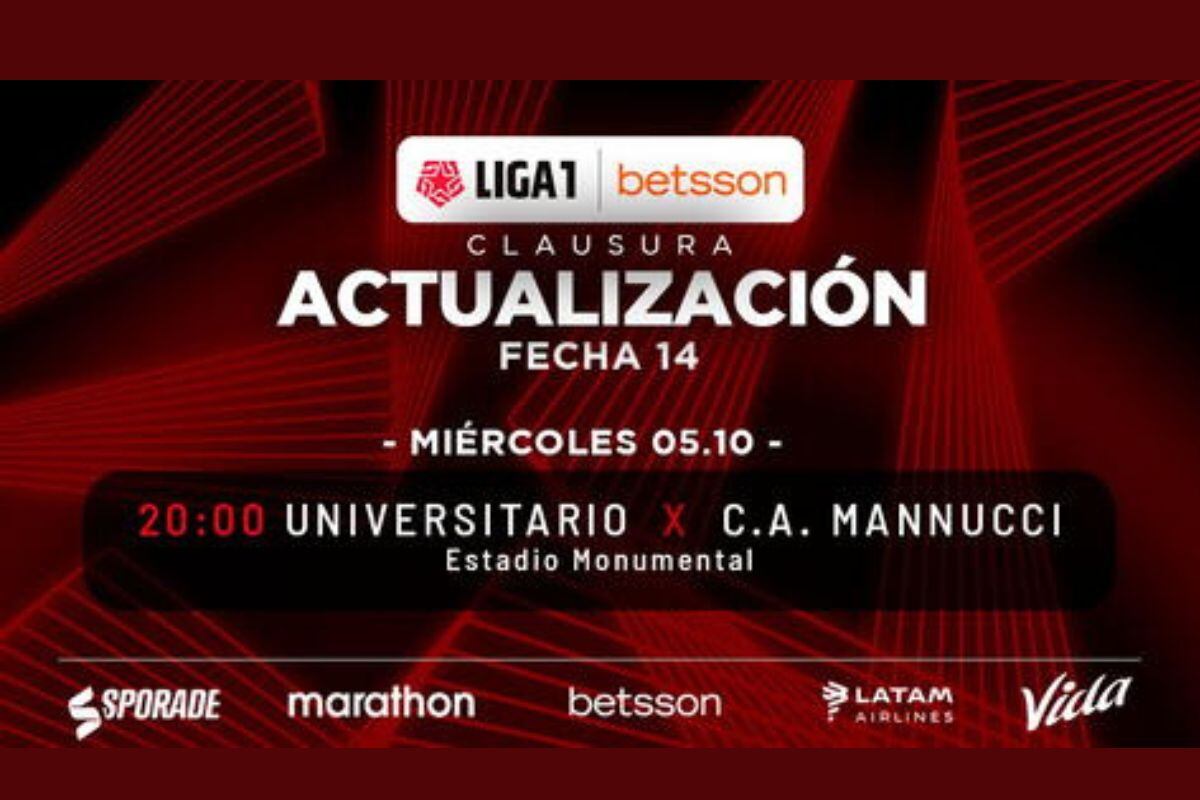 Actualización de la Liga 1 (@ligafutprof)