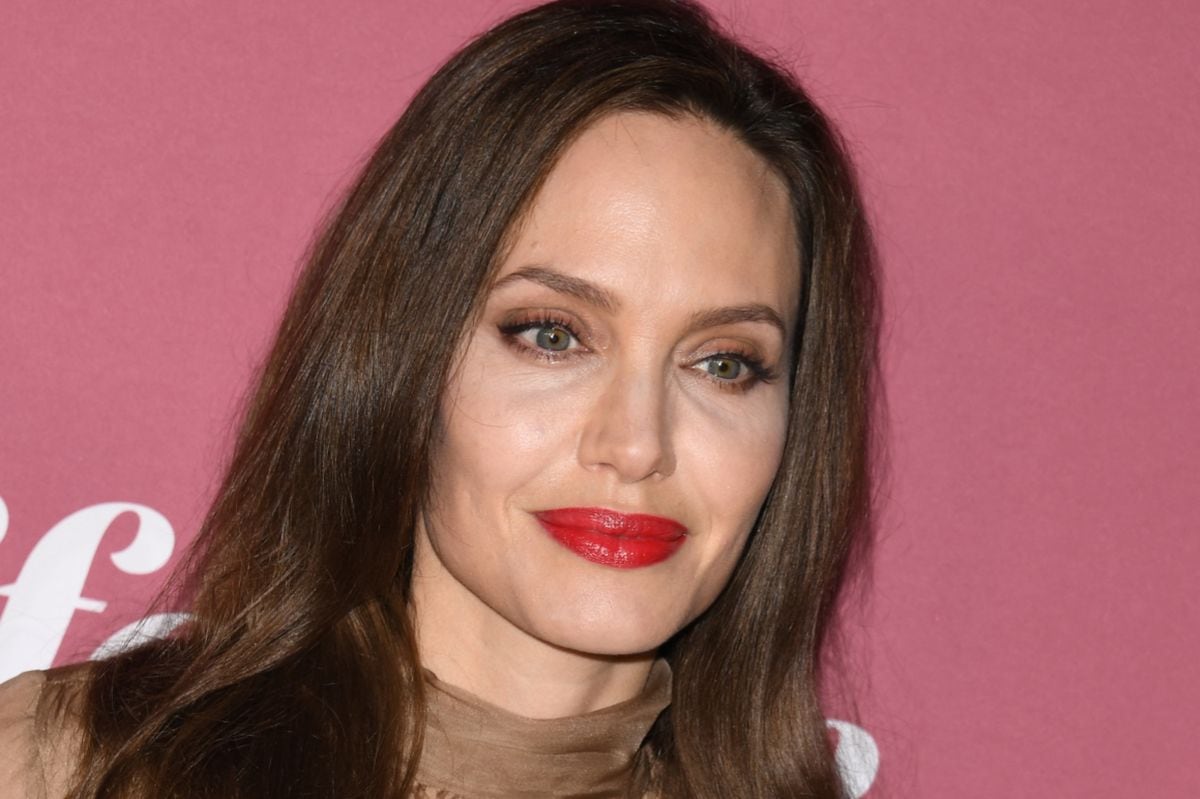 Angelina Jolie asiste al evento "Power of Women: Los Angeles 2021" de Variety (Foto: Robyn Beck / AFP)